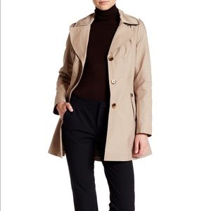 Hooded Rain Trench Coat